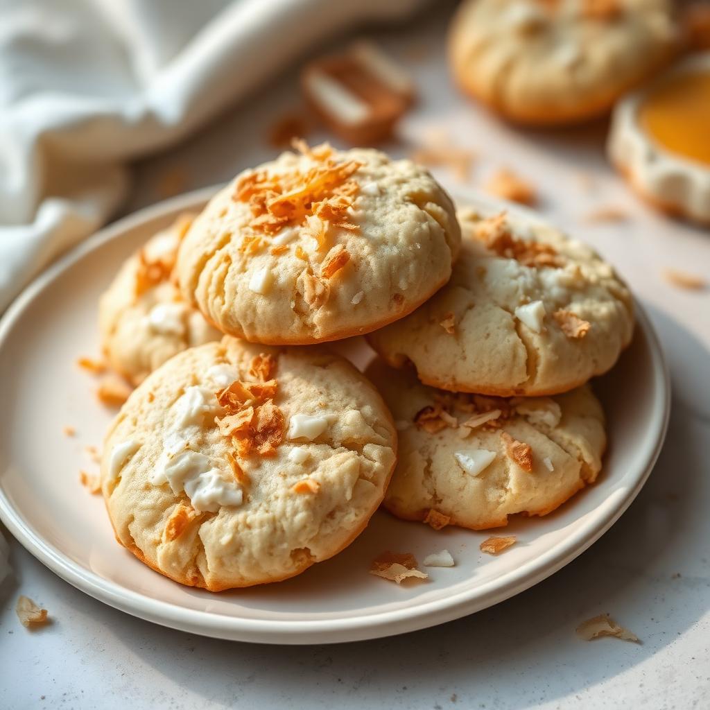 Coconut Crunch Cookies — New from the BiskyFly bakery